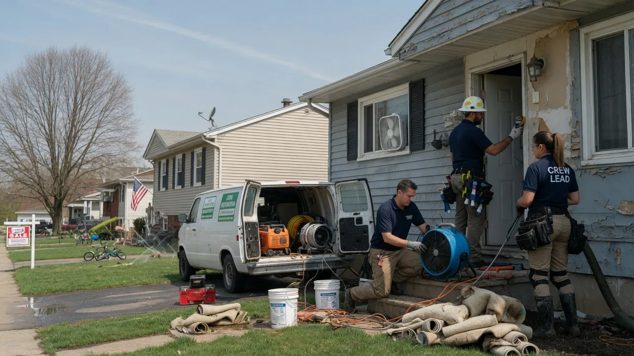 Flood Cleanup in Shelby, OH near me